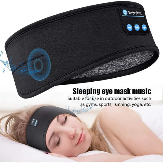 Enjoying Wireless Bluetooth Sleep Headband – Sleep, Sweat, and Stream in Total Comfort